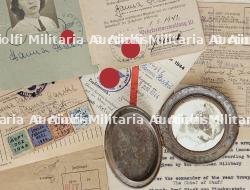 LOT DE DOCUMENTS (X7) D’UNE SOURIS-GRISE DE LA WEHRMACHT À PARIS TRAVAILLANT L'HOTEL CONTINENTAL , 325. SICHERUNG DIVION ET FELDGENDARMERIE TRUPPE 564. — photo 3