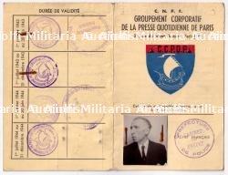 LOT JOURNALISTE CARLE LIONEL DAURIAC , LES NOUVEAUX TEMPS — miniature 4