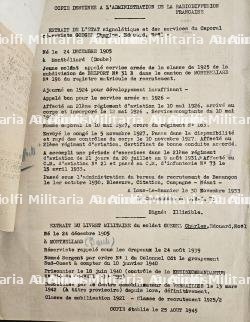FORT LOT DE DOCUMENTS D’UN AGENT DE LA RADIODIFFUSION NATIONALE AU NOM DE CHARLES GOËGEL(1905-).PERIODE 1925-1954 — miniature 18