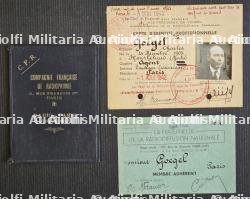 FORT LOT DE DOCUMENTS D’UN AGENT DE LA RADIODIFFUSION NATIONALE AU NOM DE CHARLES GOËGEL(1905-).PERIODE 1925-1954 — miniature 19