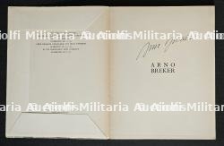 LOT ARNO BREKER(1900-1991). LIVRE ET DESSINS DÉDICACÉS Arno Breker(1900-1991) était le sculpteur préféré d'Hitler et fut considéré comme le sculpteur ,officiel du IIIe Reich — miniature 4