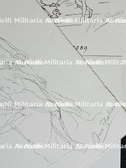 LOT ARNO BREKER(1900-1991). LIVRE ET DESSINS DÉDICACÉS Arno Breker(1900-1991) était le sculpteur préféré d'Hitler et fut considéré comme le sculpteur ,officiel du IIIe Reich — miniature 8