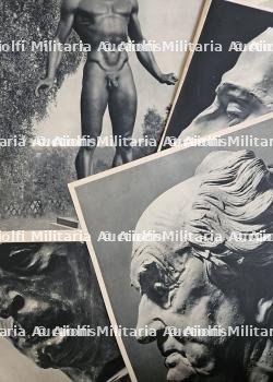 LOT ARNO BREKER(1900-1991). PORTFOLIO DE REPRODUCTIONS D’ŒUVRES DU SCULPTEUR, CARTES, REPRODUCTIONS DE DESSINS NUMÉROTÉES OU SIGNÉES ET FAIRE-PART DE DÉCÈS — photo 7