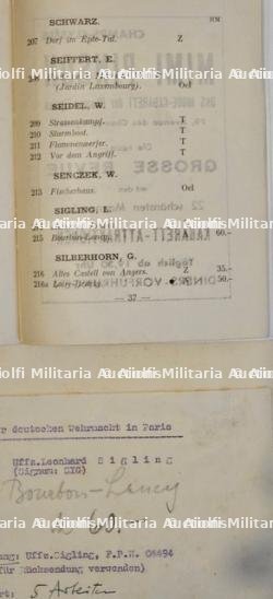 PEINTURE DE L’EXPOSITION D’ART DE LA WEHRMACHT À PARIS EN 1941 ET CATALOGUE DE L’EXPOSITION. — miniature 3