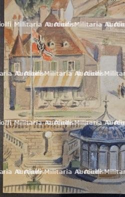 PEINTURE DE L’EXPOSITION D’ART DE LA WEHRMACHT À PARIS EN 1941 ET CATALOGUE DE L’EXPOSITION. — miniature 5