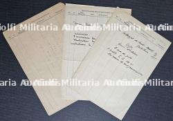 LOT DE 3 AVIS DE CONDAMNATION PAR LES TRIBUNAUX DE LA LUFTWAFFE, DE LA FELDKOMMANDANTUR 669 DE DIJON ET DE LA FELDKOMMANDANTUR 665 DE SAINT-BRIEUC. — miniature 2