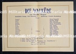 PROGRAMME DES ,WALKYRIES, À L'OPÉRA DE PARIS , PARIS, 11-03-1941 — photo 2