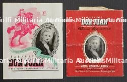 LOT DE DEUX PROGRAMMES DU BAL TABARIN 1940-1941 , 1941-1942, TICKET D’ENTRÉE ET FACTURE — photo 3