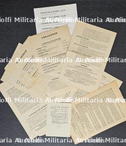 LOT DE NEUF PROGRAMME DE CONCERTS DE LA WEHRMACHT À LA CATHÉDRALE NOTRE-DAME DE PARIS SOUS LE PATRONAGE DU KOMMANDANT VON GROSS-PARIS — photo 2