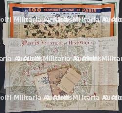 LOT DE TROIS GUIDES DE PARIS ET D’UN GUIDE DE CONVERSATION POUR LE SOLDAT ALLEMAND — photo 3