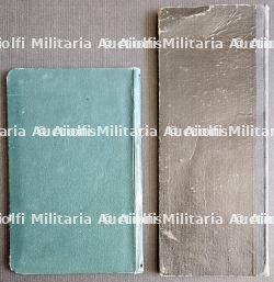LOT DE DEUX PUBLICATIONS ALLEMANDES. AGENDA PETER KAISER 1943 ET COUVERTURE DE CARTE DES BOISSONS D’UN MESS D’OFFICIER — photo 2