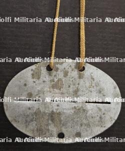 PLAQUE D’IDENTIFICATION MILITAIRE (EK) D’UN MEMBRE DES DOUANES ALLEMANDES ou « ZOLLGRENZSCHUTZ — miniature 2