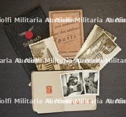 LOT DE SOUVENIRS (X3) PARISIENS D’UN SOLDAT