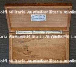 BOITE À CIGARES DU MARINEGRUPPENKOMMANDO WEST POUR LA NOËL 1943 — miniature 4