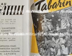 GUIDE DE L’A.O (AUSLANDS-ORGANISATION DER NSDAP , LANDESGRUPPEN FRANKREICH , DEUTSCHE ARBEITSFRONT DE PARIS ET DE SES ENVIRONS ET TICKETS CANTINE DE LA WEHRMACHT. — photo 4