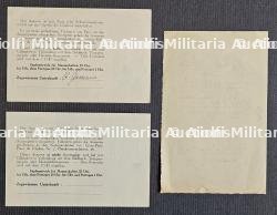 LOT DE LAISSEZ-PASSER (X2) POUR DES SOLDATS DE LA WEHRMACHT À PARIS — miniature 2