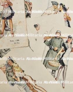 PLAQUETTE , RECUEIL DE DESSINS HUMORISTIQUES ,OH LA LA — photo 3