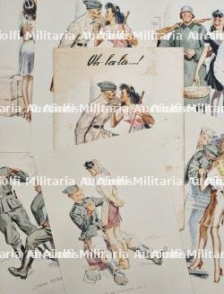 PLAQUETTE , RECUEIL DE DESSINS HUMORISTIQUES ,OH LA LA — photo 4