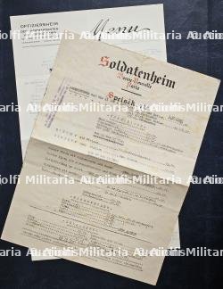 MENUS ALLEMANDS