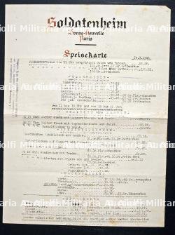 MENUS ALLEMANDS — photo 3