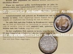 LOT DE FICHE D’INFORMATION (MERKBLATT) (X2) DESTINÉES AU SOLDAT ALLEMAND SUR LES BORDELS PARISIENS ET PRESERVATIF DANS SA BOITE — photo 3