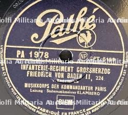 DEUX DISQUES DE MARCHES ALLEMANDES DE L’ORCHESTRE DE LA KOMMANDANTUR DE PARIS — miniature 3