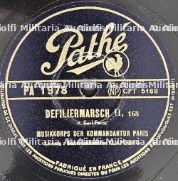 DEUX DISQUES DE MARCHES ALLEMANDES DE L’ORCHESTRE DE LA KOMMANDANTUR DE PARIS — photo 5