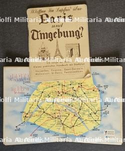 LOT DE DEUX PETITS GUIDES TOURISTIQUES ALLEMANDS DE LA VILLE DE PARIS — miniature 3