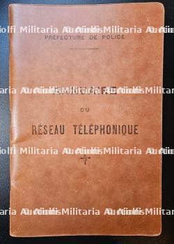 ANNUAIRE ADMINISTRATIF DU RESEAU TÉLÉPHONIQUE DE LA PRÉFECTURE DE POLICE DE PARIS — photo 1