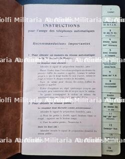ANNUAIRE ADMINISTRATIF DU RESEAU TÉLÉPHONIQUE DE LA PRÉFECTURE DE POLICE DE PARIS — photo 2