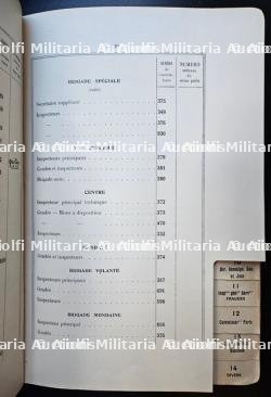 ANNUAIRE ADMINISTRATIF DU RESEAU TÉLÉPHONIQUE DE LA PRÉFECTURE DE POLICE DE PARIS — miniature 3