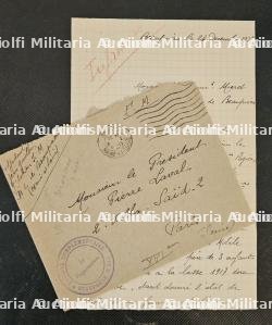 LETTRE DE PIERRE LAVAL À ENTÊTE DU SÉNAT AVEC SON ENVELOPPE , PARIS, LE 22-12-1939 — miniature 4