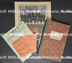 LOT DE DOCUMENTS SUR LA LÉGION DE LA GARDE RÉPUBLICAINE DE PARIS (AUSWEIS + PHOTOS + CAHIER D’INSTRUCTION)