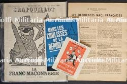 LOT DE PUBLICATIONS SUR LE THÈME DE LA FRANC-MAÇONNERIE — photo 1