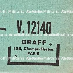 LOT DE QUATRE AFFICHES RARES ET DEUX CATALOGUES DE VENTE À L’HÔTEL DES VENTES DE DROUOT. 1942. 1943.1944. — photo 10