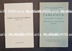 LOT DE QUATRE AFFICHES RARES ET DEUX CATALOGUES DE VENTE À L’HÔTEL DES VENTES DE DROUOT. 1942. 1943.1944. — photo 13