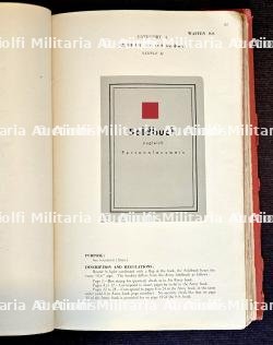 RECUEIL DES DOCUMENTS D’IDENTITÉ AYANT COURS EN ALLEMAGNE , SUPREME HEADQUARTERS ALLIED EXPEDITIONARY FORCE, EVALUATION AND DISSEMINATION SECTION , G 2 DIVISION (COUNTER INTELLIGENCE) S.H.A.E.F , AOÛT 1944 — miniature 5