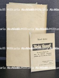 EXEMPLAIRE DE MEIN KAMPF D'ADOLF HITLER EN FRANÇAIS EN VERSION INTÉGRALE. 1939 — miniature 2