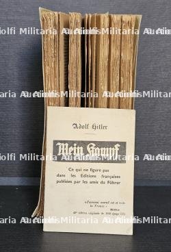 EXEMPLAIRE DE MEIN KAMPF D'ADOLF HITLER EN FRANÇAIS EN VERSION INTÉGRALE. 1939 — miniature 5