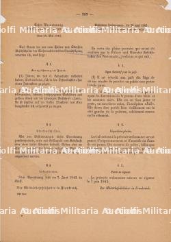 ORDONNANCE No 63 DE L’ADMINISTRATION MILITAIRE ALLEMANDE EN FRANCE CONCERNANT LE PORT DE L’ÉTOILE JAUNE , VERORDNUNGSBLATT DES MILITÄRBEFEHLSHABERS IN FRANKREICH , VOBIF , Nr.63 , 1-06-1942 — photo 3