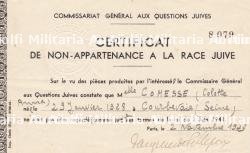 LOT DE DOCUMENTS DES ÉPOUX COMESSE — miniature 2