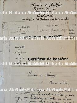 LOT DE DOCUMENTS DES ÉPOUX COMESSE — photo 7