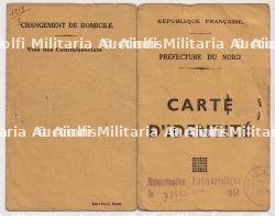 CARTE D'IDENTITÉ D'UNE ISRAÉLITE , HÉLÈNE DUBUS , LILLE , 23-10-1943 — miniature 2