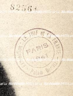PROGRAMME EXPOSITION ,LE JUIF ET LA FRANCE, (MODÈLE ARAIGNÉE) + FASCICULE DE L'EXPOSITION AVEC PLAN , PARIS 1942 — photo 4