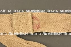 Sangle de mitrailleur MG08 ersatz en ortie. Ersatz MG08 machine gunner’s sling made of nettle fiber. — photo 3