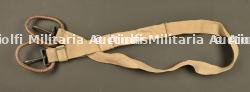 Sangle de mitrailleur MG08 ersatz en ortie. Ersatz MG08 machine gunner’s sling made of nettle fiber. — photo 4