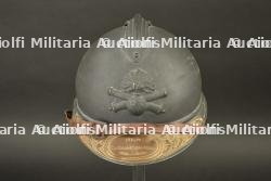 Casque Adrian 1915 artillerie Veillot