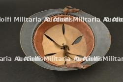 Casque Adrian 1915 artillerie Veillot — miniature 3