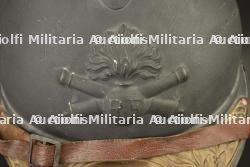Casque Adrian 1915 artillerie Veillot — photo 8