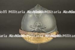 Casque Adrian 1915 artillerie Veillot